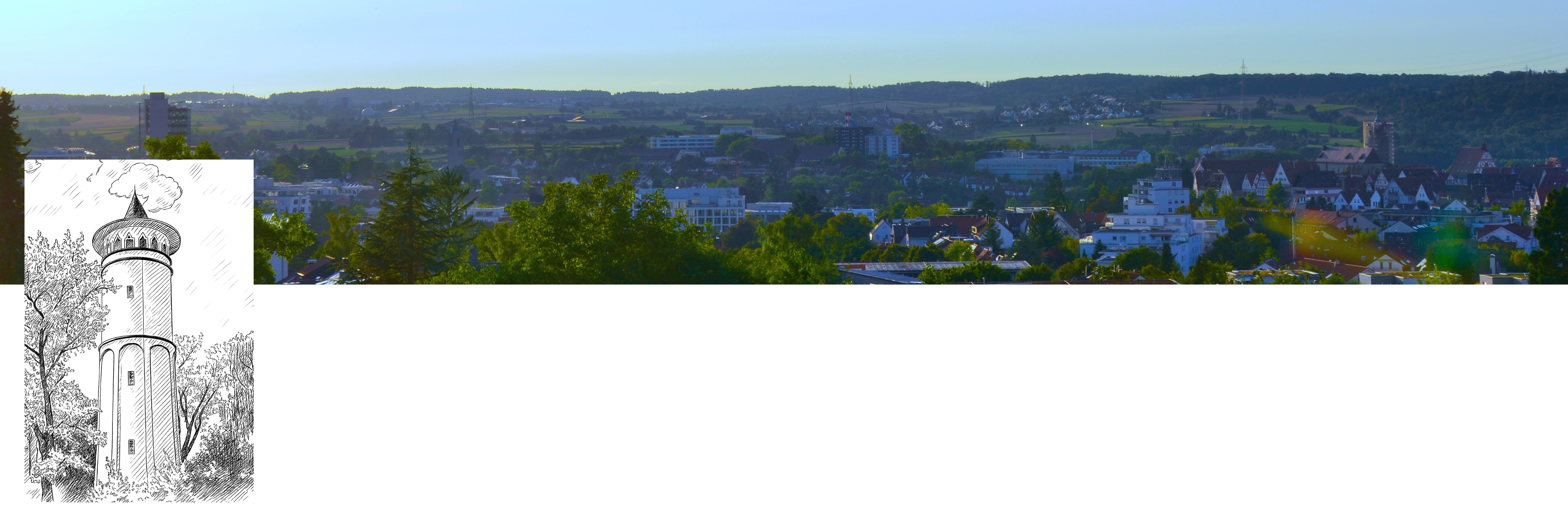 Panorama von Leonberg